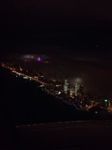 NYC in fog