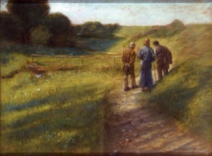 Fritz von Uhde, Road to Emmaus